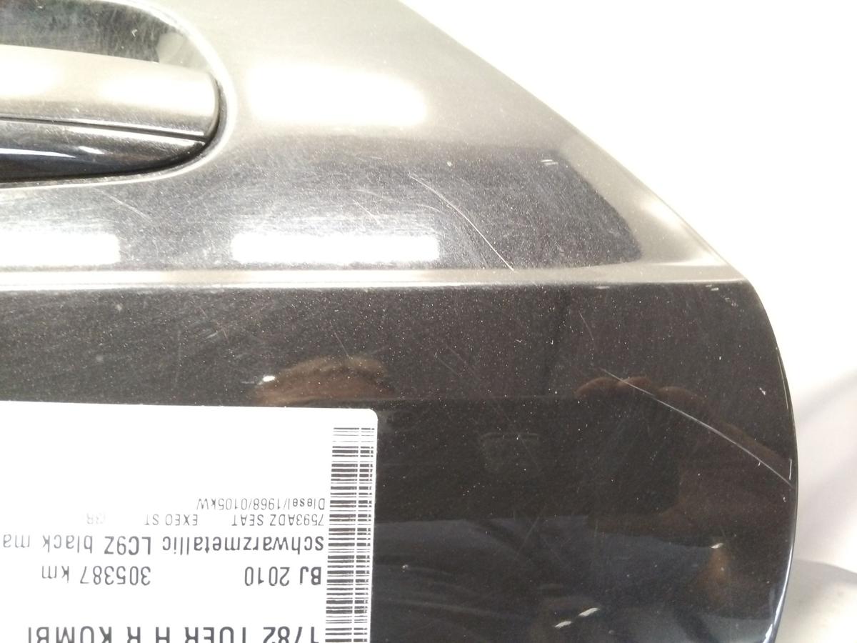Seat Exeo ST Kombi 3R T&uuml;r hinten rechts schwarzmetallic LC9Z Bj.2010