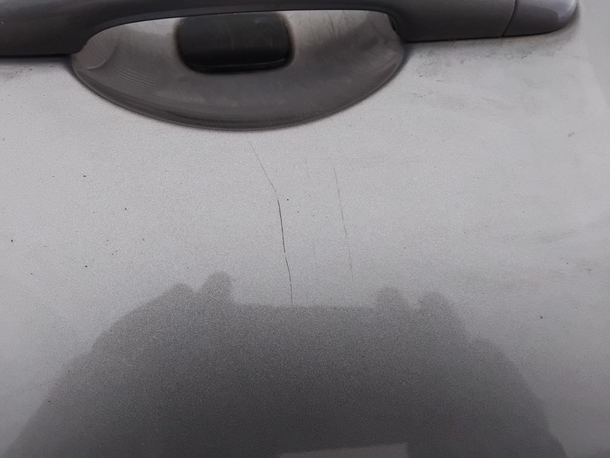 Renault Grand Scenic III T&uuml;r vorn links Fahrert&uuml;r TEKNG Gris Cassiop&eacute;e BJ2012