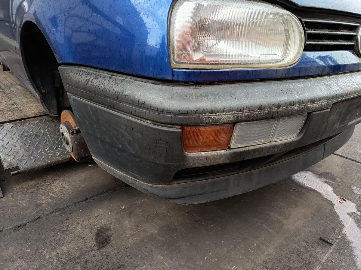 VW Golf III original Sto&szlig;stange vorne unlackiert Baujahr 1993