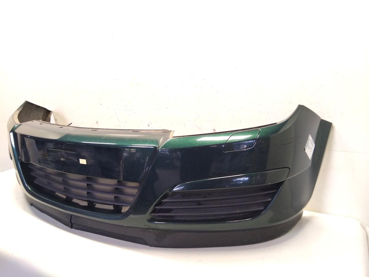 Opel Astra H original Sto&szlig;stange Sto&szlig;f&auml;nger vorn digitalgr&uuml;nmetallic Z398 Bj2005