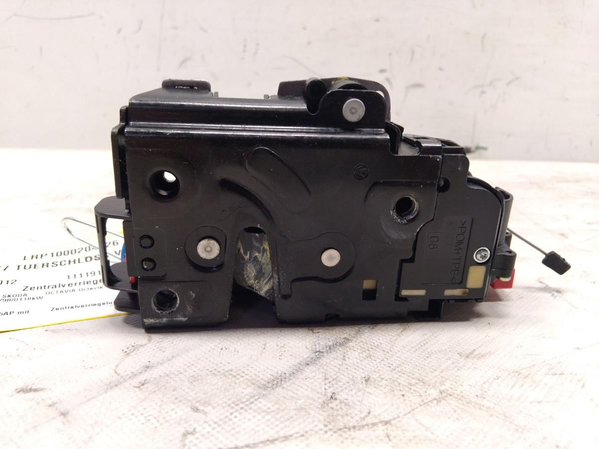 Skoda Octavia 2 1Z original T&uuml;rschlo&szlig; vorn links mit ZV 3D1837015AP BJ2012