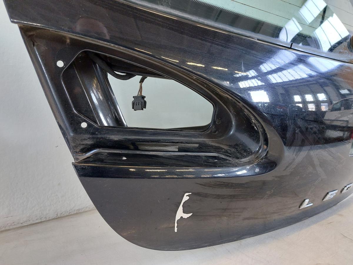 Seat Leon 1P Bj.06 Heckklappe mit Scheibe schwarz LC9Z Rohbau