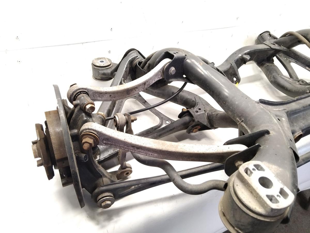 Audi Q7 4L original Hinterachse komplett Aggregatetr&auml;ger hinten rostfrei Bj.2007