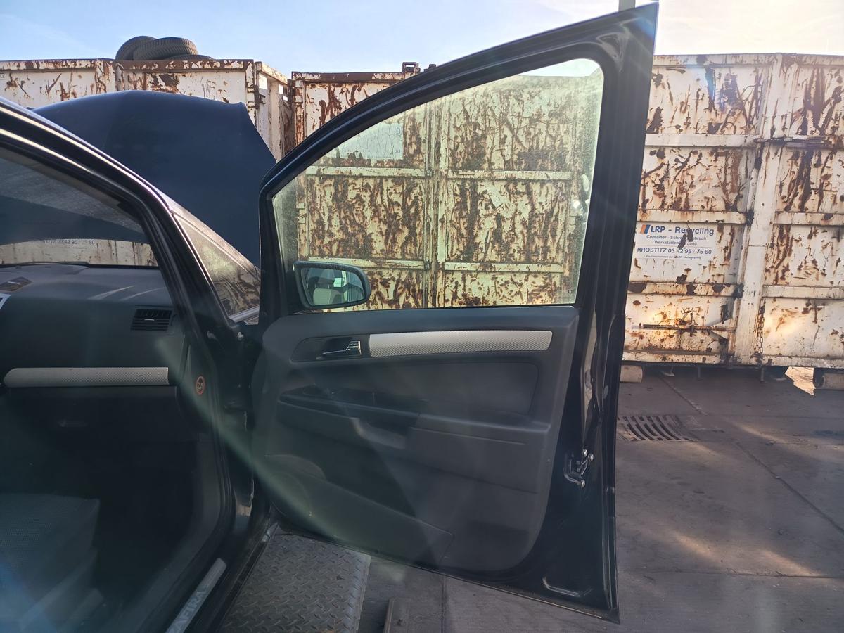Opel Zafira B original T&uuml;r vorne rechts Z20R schwarz Baujahr 2005