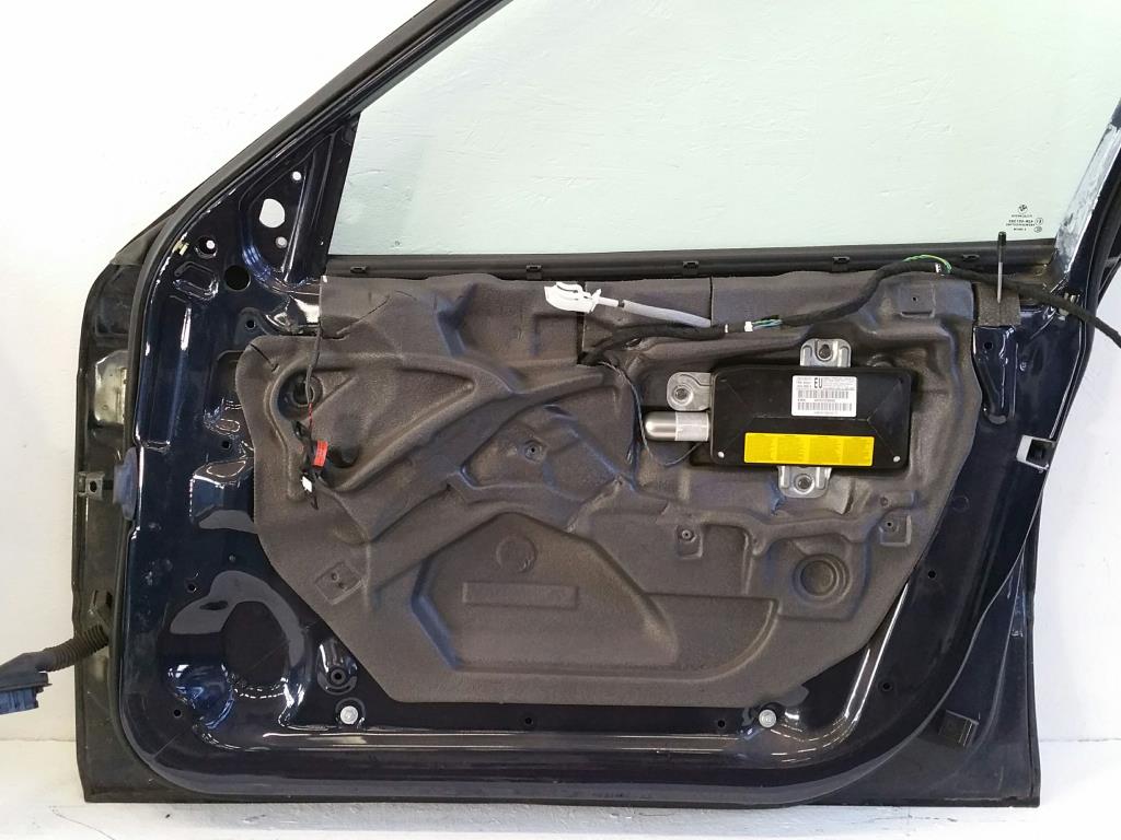 BMW 3er E46 Beifahrert&uuml;r T&uuml;r Autot&uuml;r Rohbaut&uuml;r vorn rechts dunkelblau