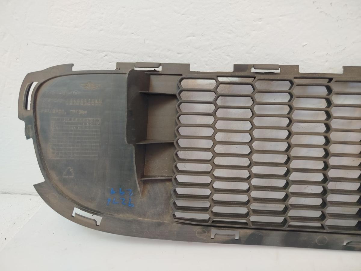 Mini II R56 nur Cooper S Gitter Mitte Stossfänger vorn Luftgitter Lufteinlass