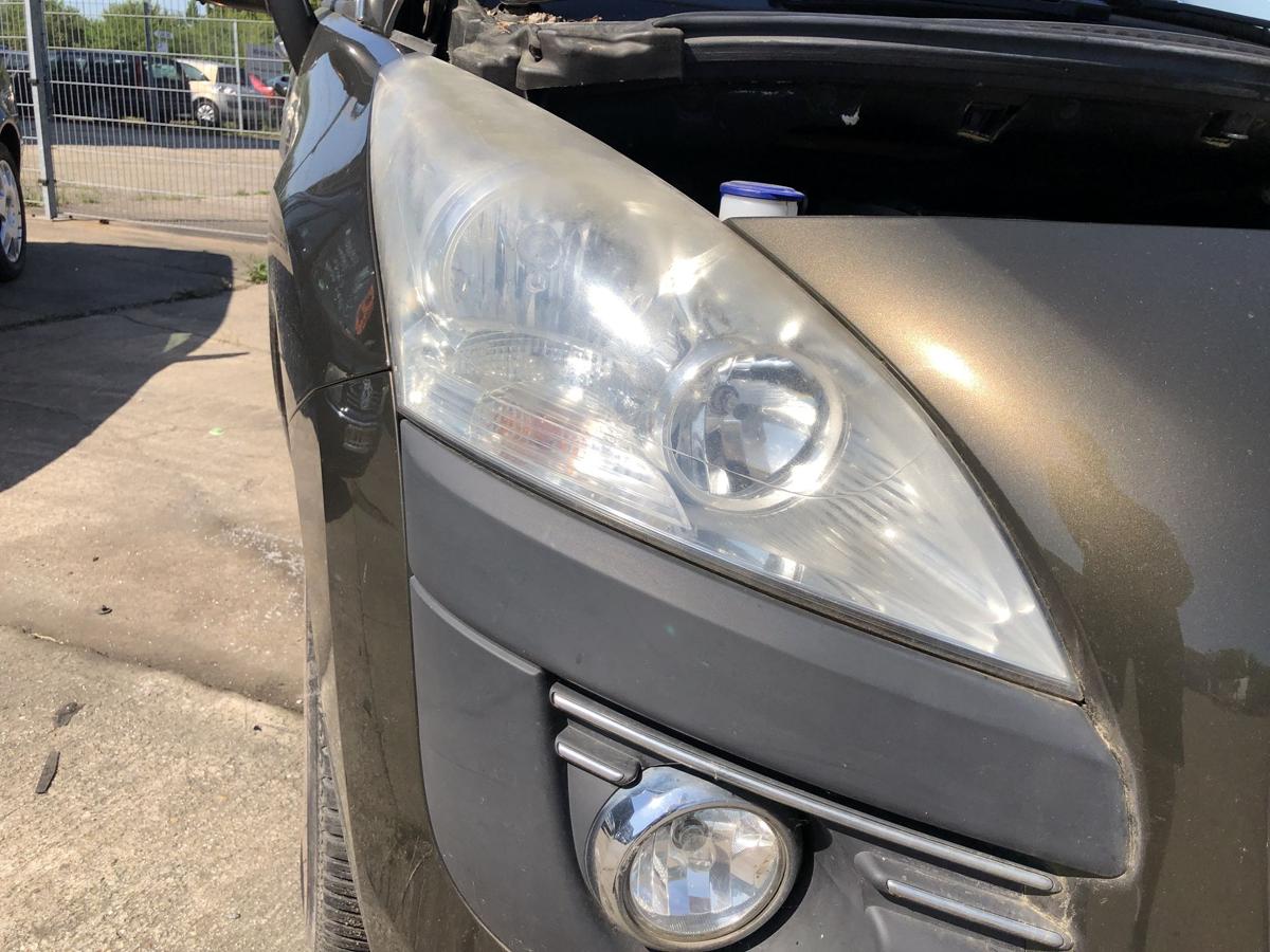 Peugeot 3008 I Typ 0U Scheinwerfer rechts Frontscheinwerfer Halogen Valeo Trüb