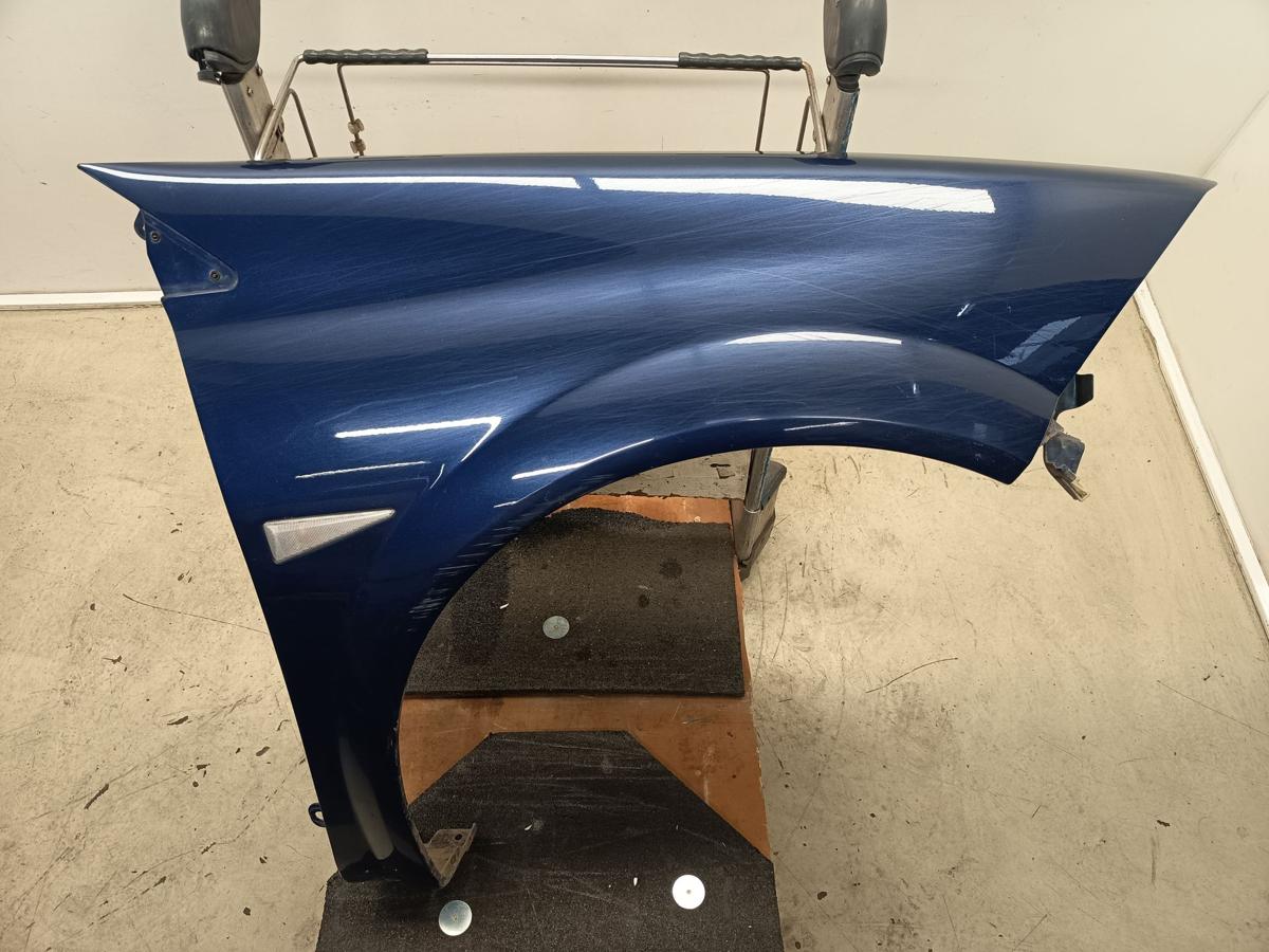 Renault Megane II original Kotfl&uuml;gel rechts TEF43 Blau Baujahr 2004