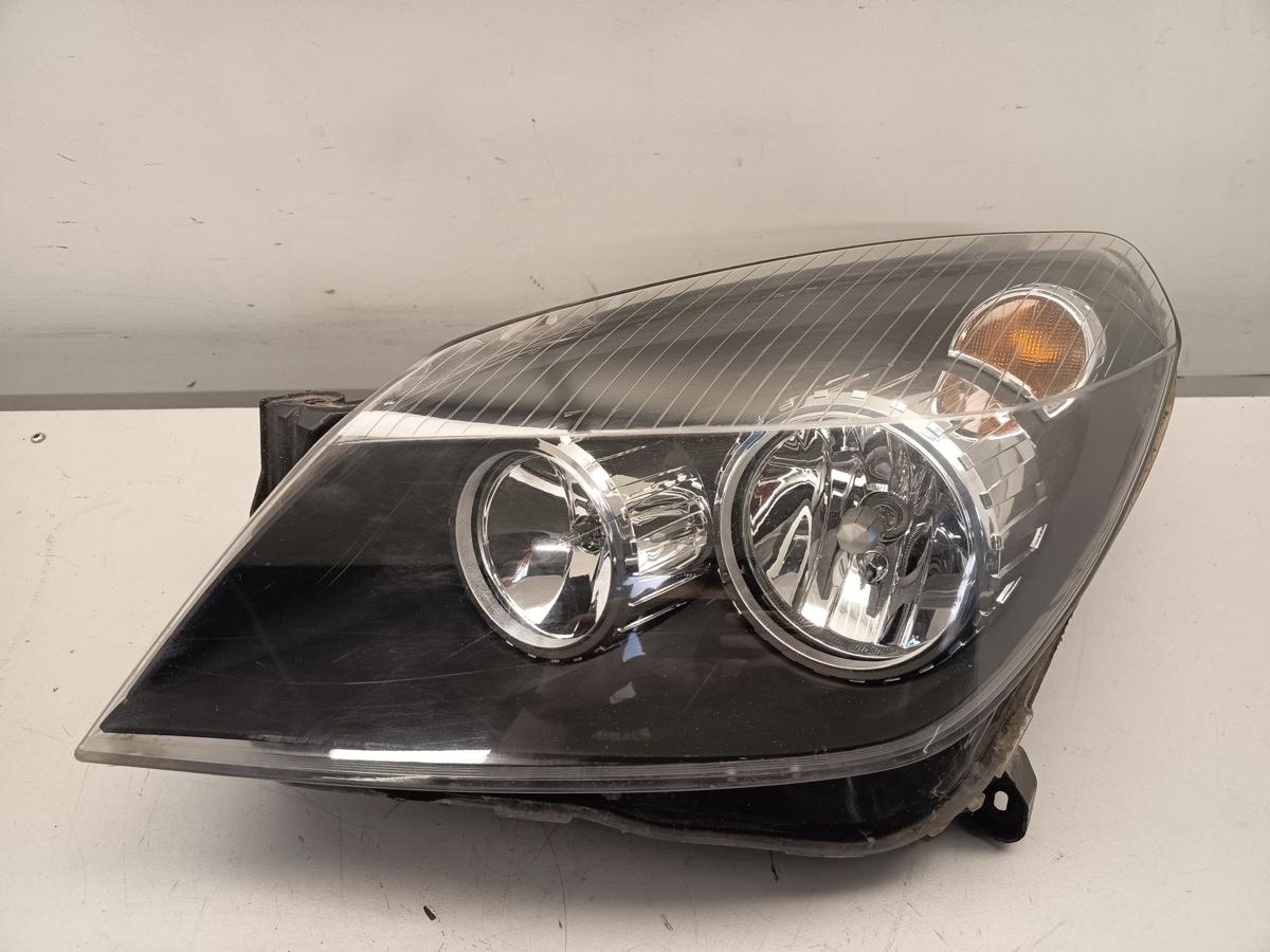 Opel Astra H original Scheinwerfer links Halogen vor Facelift Baujahr 2006