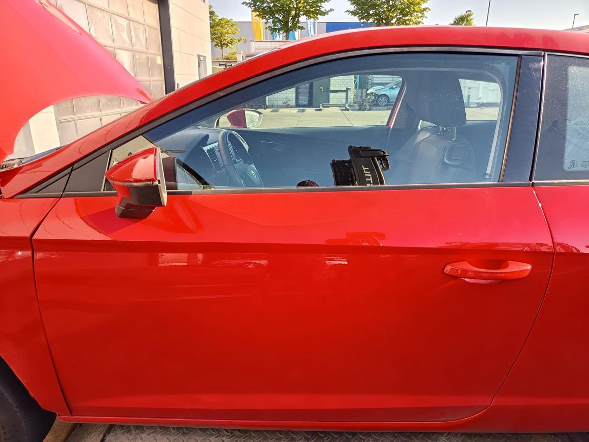 Seat Leon III SC 3t&uuml;rer original T&uuml;r links Fahrer Rohbau S3H Purrot Bj 2014