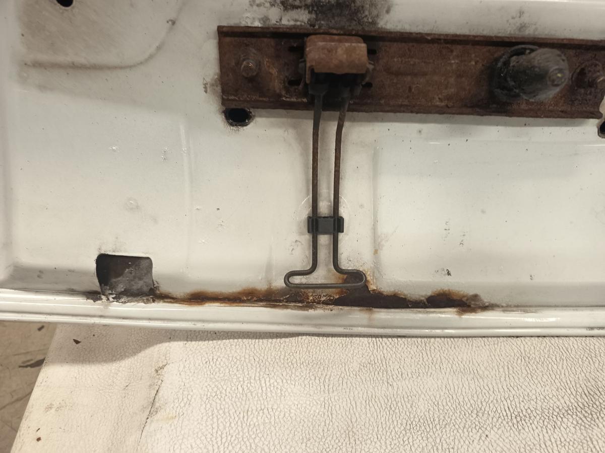 Opel Vivaro F7 bis 2006 original Hecktür hinten rechts 10U Casablancaweiss