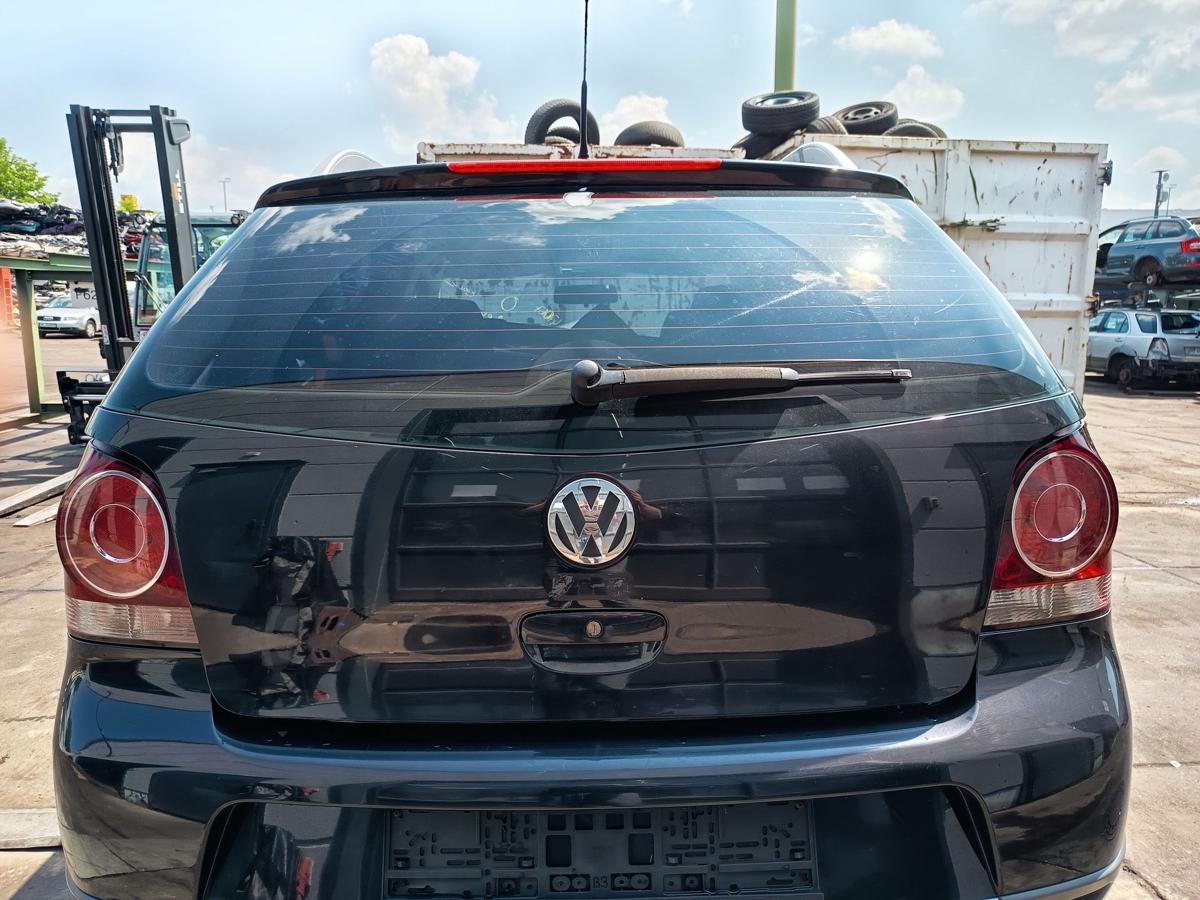 VW Polo Cross 9N3 orig Heckklappe mit Scheibe Kofferraum LC9Z Black Bj 2007