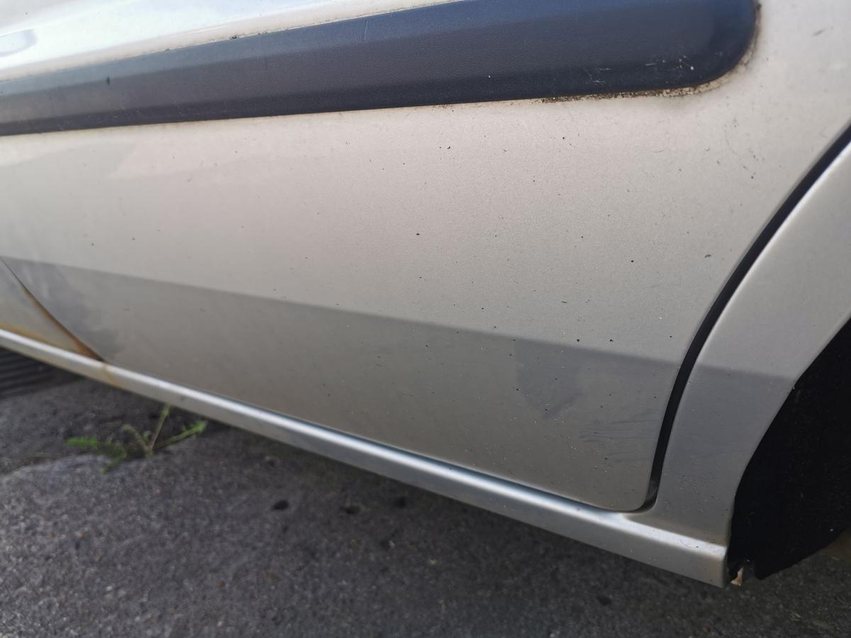 Ford Fusion JU2 Tür Autotür Rohbautür Fondtür hinten links Polar Silber Metallic