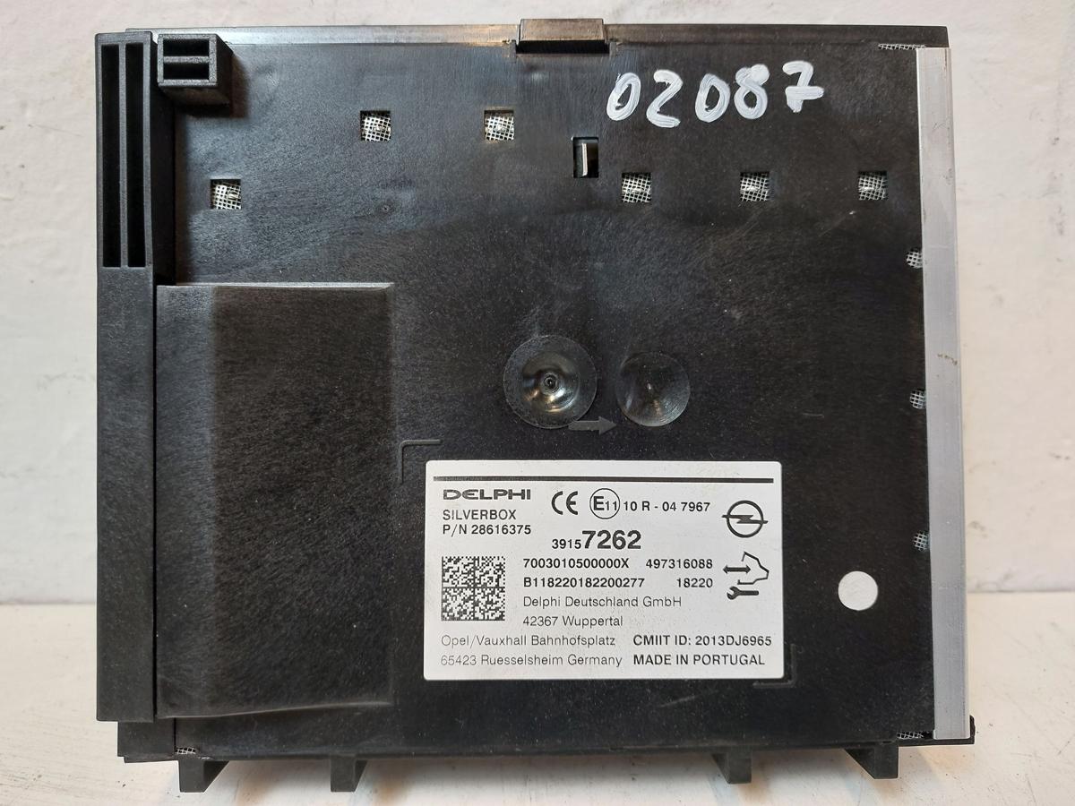 Opel Astra K B16 Steuergerät Radio Infotainment Steuerteil OEM