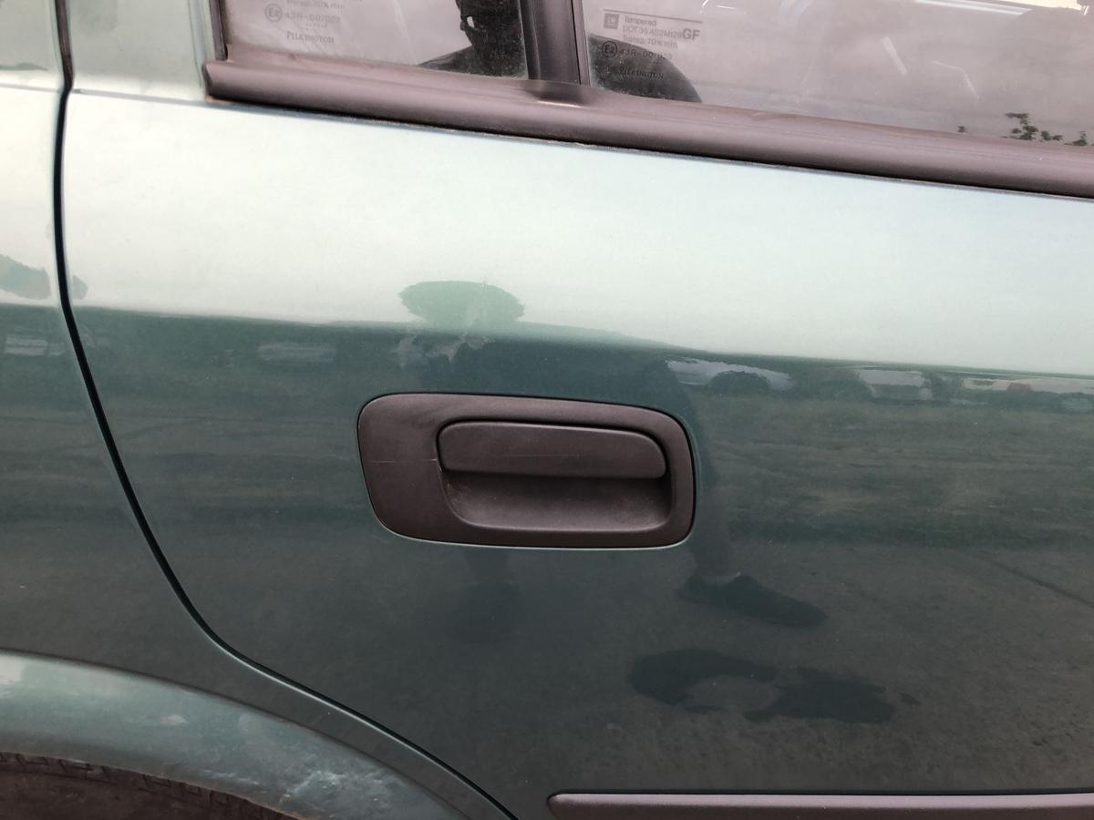 Opel Astra G T&uuml;r hinten rechts Fondt&uuml;r 5 t&uuml;rer im Rohbau 3GU Jadegr&uuml;n