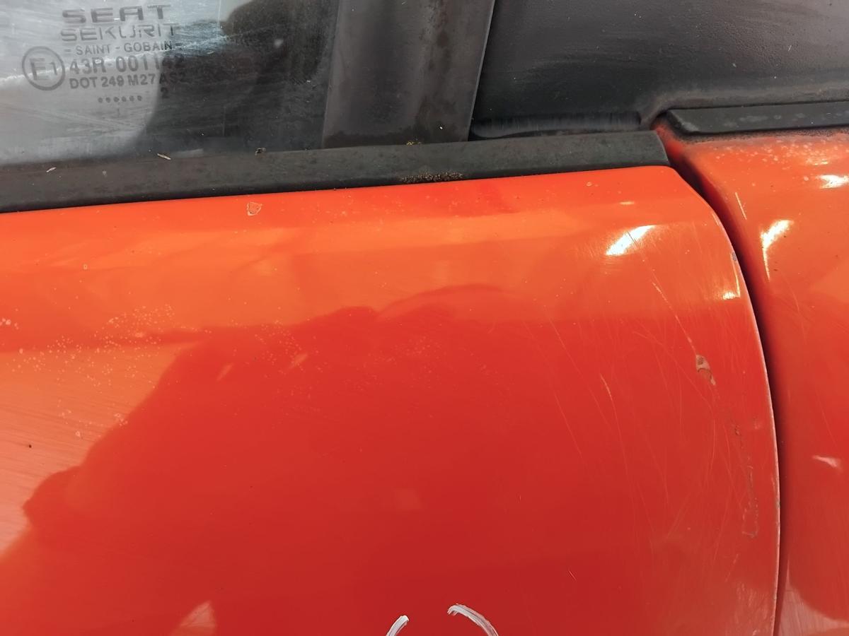 Seat Ibiza III 6L Tür vorn links Fahrertür 3-türig flashrot LP3G BJ2002