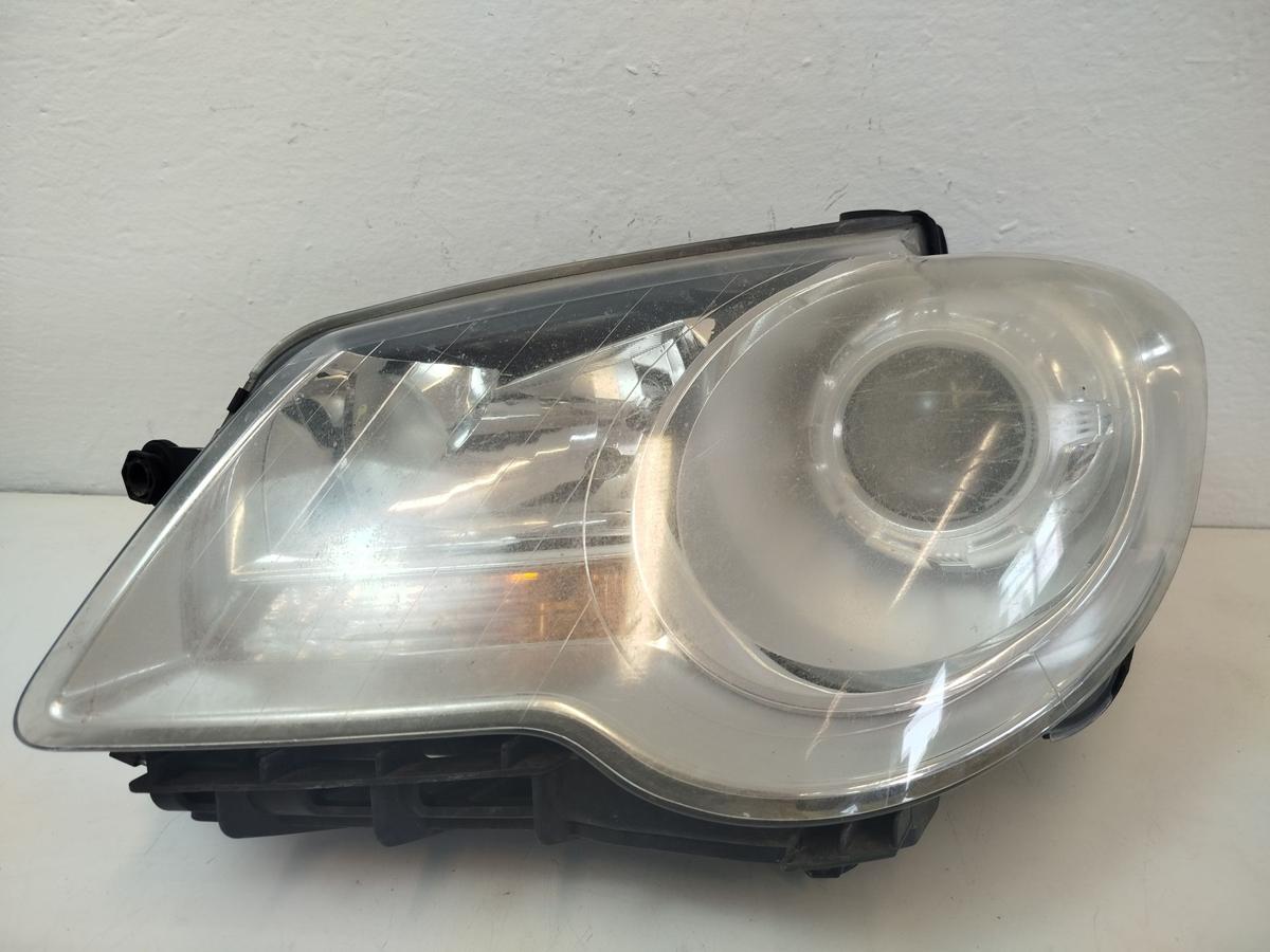 VW Touran 1T 1T2 GP Scheinwerfer links OEM Tr&uuml;b Frontscheinwerfer Halogen ab06