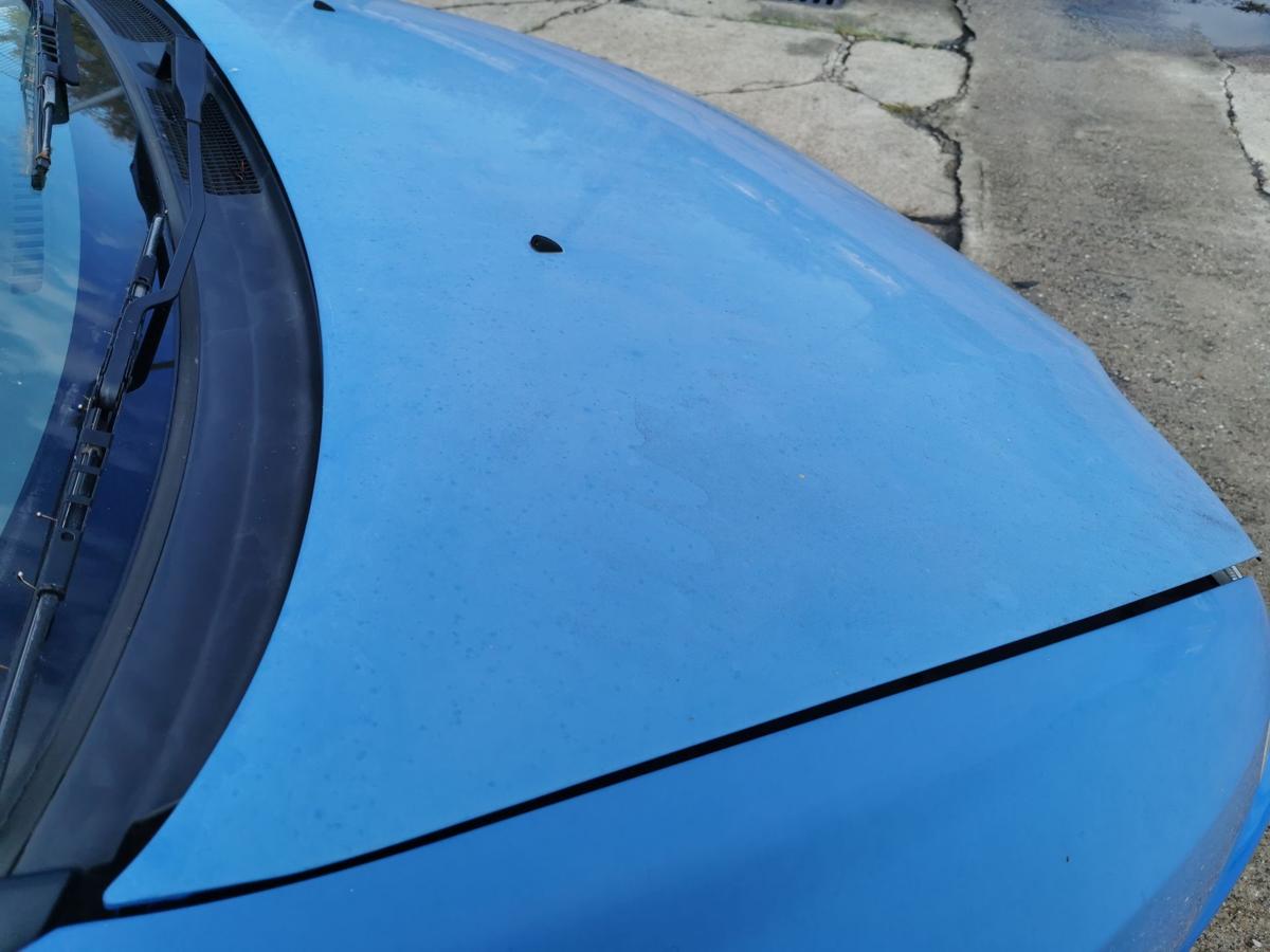 Mitsubishi Space Star DG0 Motorhaube Haube Klappe Bonnet vorn T26 Ionia Blue -02
