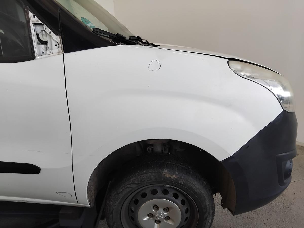 Opel Combo D Kasten original Kotflügel vorn rechts 5PU Polarweiss 249 BJ2014