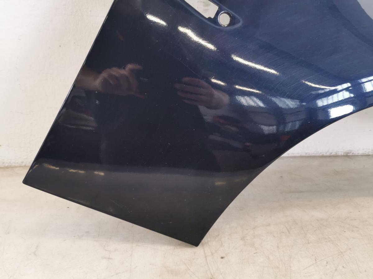 BMW 3er E90 Kotfl&uuml;gel vorn rechts Beifahrer Seitenwand A35 Monacoblau Metallic