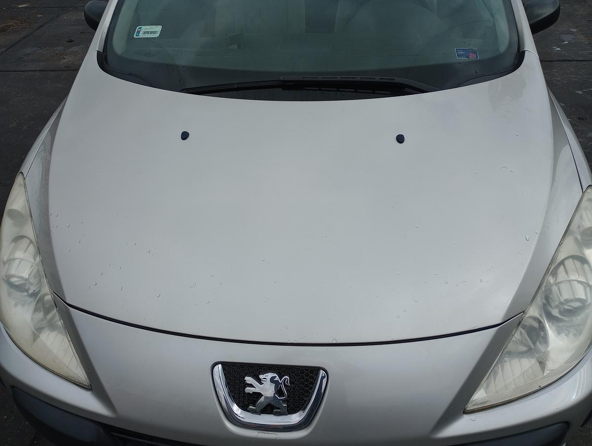 Peugeot 307 orig Motorhaube Klappe Facelift ETS Aschgrau met Bj 2006