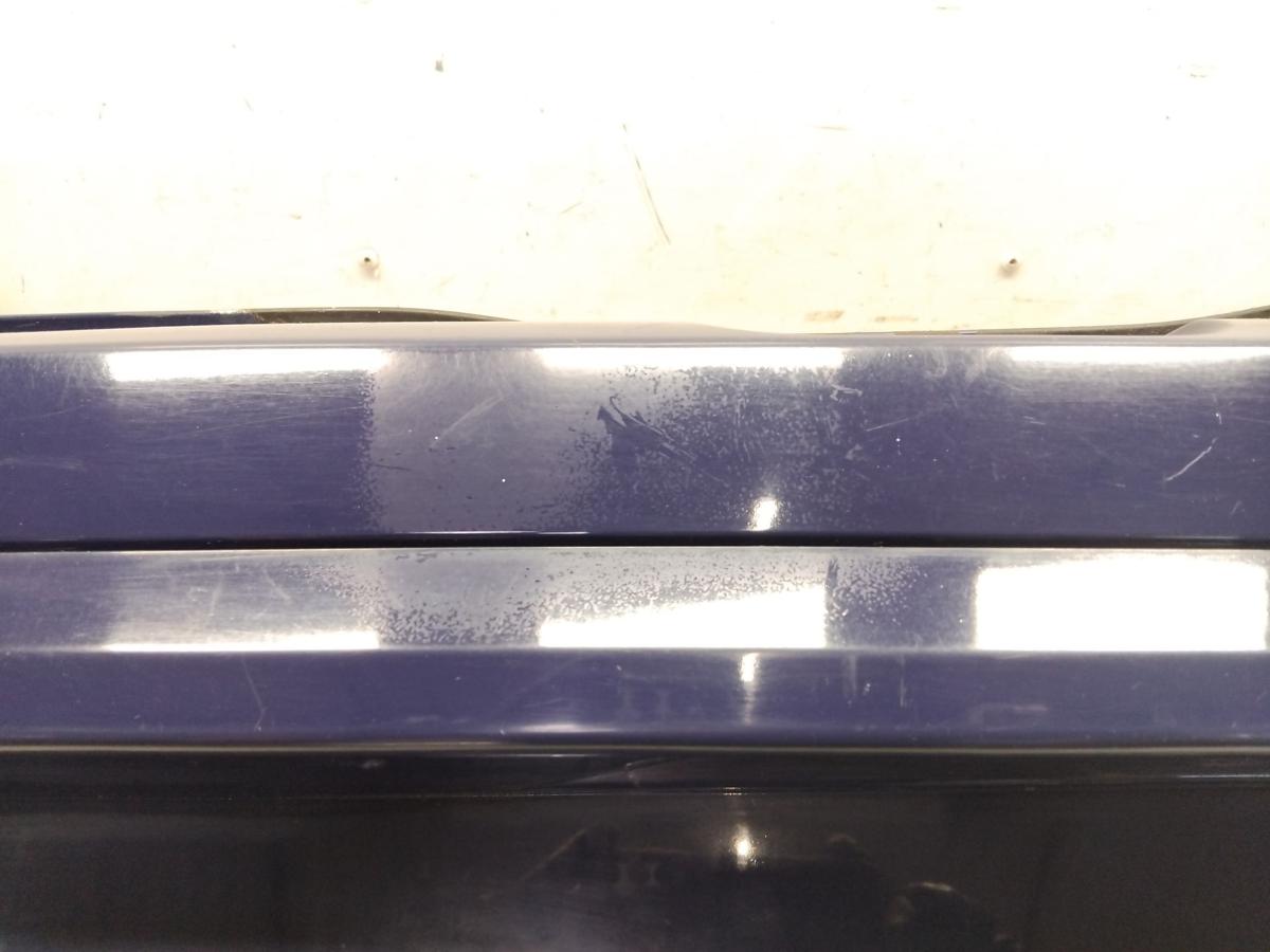 Dacia Sandero 1 original Stoßfänger Stoßstange hinten OV61H Blue Marine BJ2009