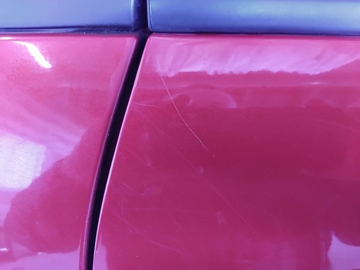 Hyundai Accent 3 MC T&uuml;r vorn rechts Beifahrert&uuml;r 3t&uuml;rig N8 Tango Red BJ2007