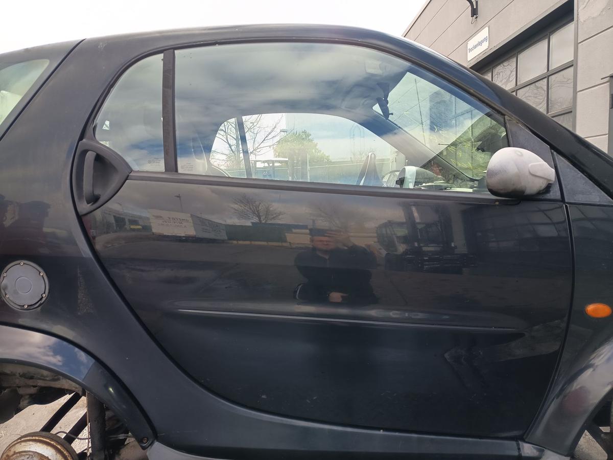 Smart Fortwo original T&uuml;r rechts EA4 Jack Black Facelift Baujahr 2006
