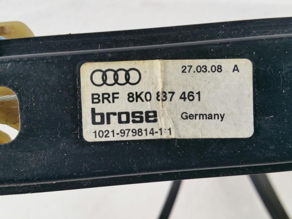 Audi A4 B8 8K Bj.08 Fensterheber vorn links elektrisch o. Motor 8K0837461