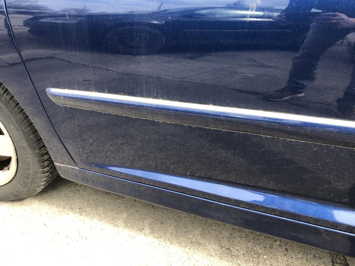 Peugeot 207SW T&uuml;r vorn links Fahrert&uuml;r im Rohbau KPL Montebello blau