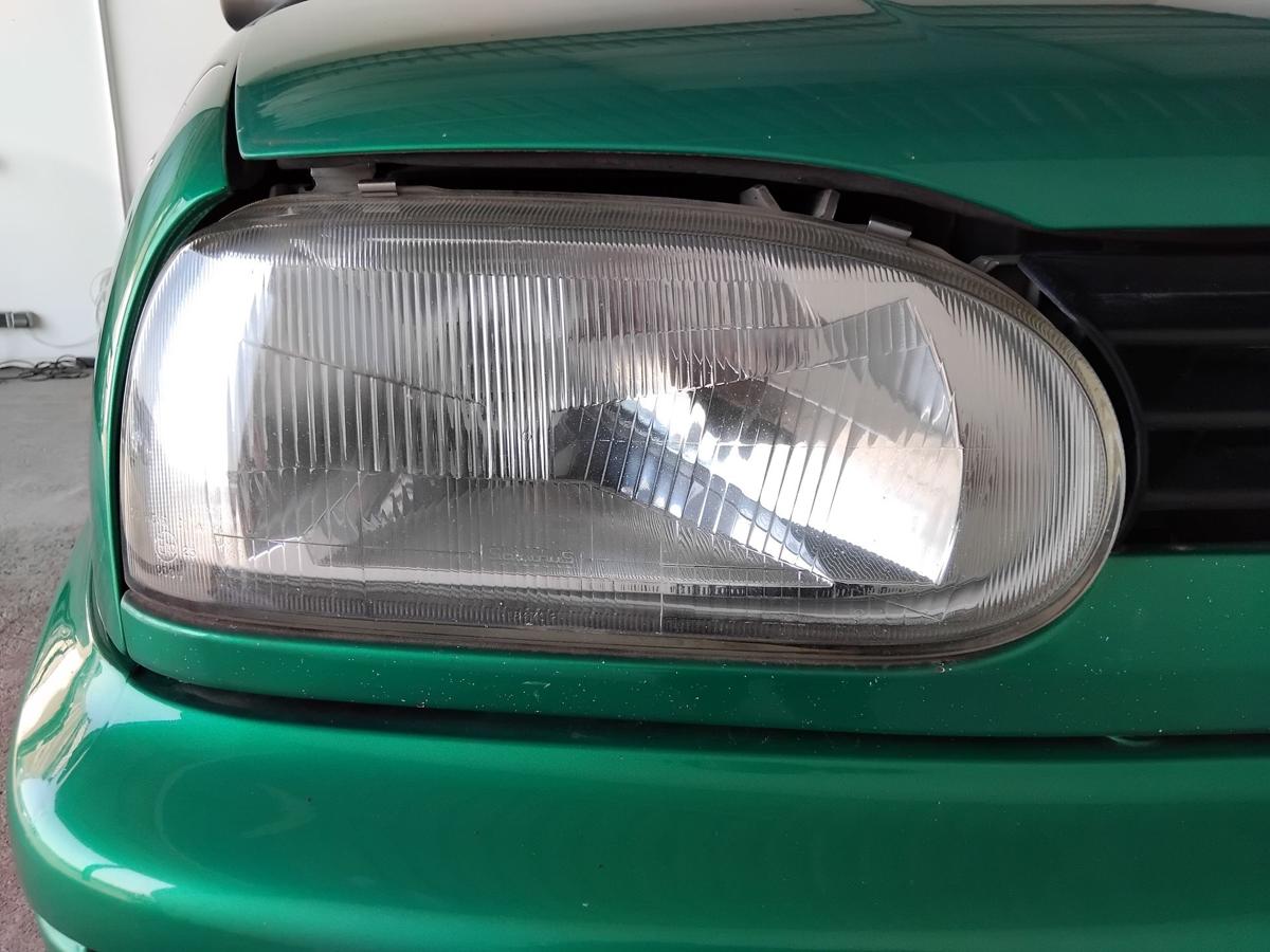 VW Golf 3 1H original Scheinwerfer rechts Saturnus Halogen mit LWR BJ1995