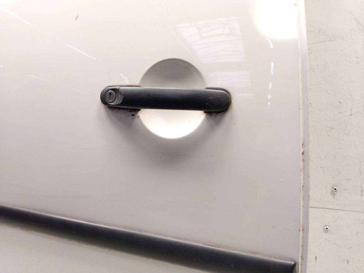 VW Caddy 2K original Schiebet&uuml;r rechts LB9A Candywei&szlig; mit Scheibe BJ2005