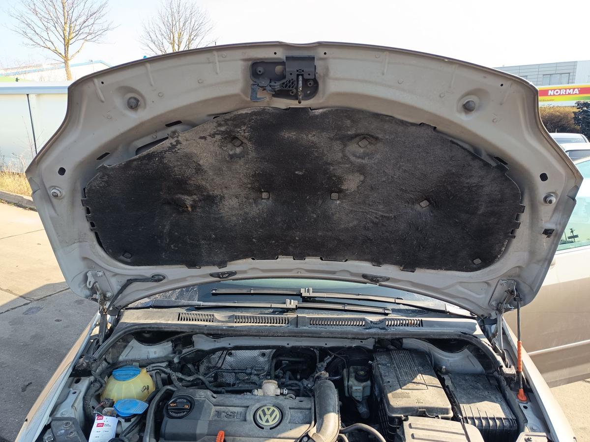 Golf Plus II original Motorhaube Klappe Deckel vorn Front A8X Kaschmirbraun Bj09