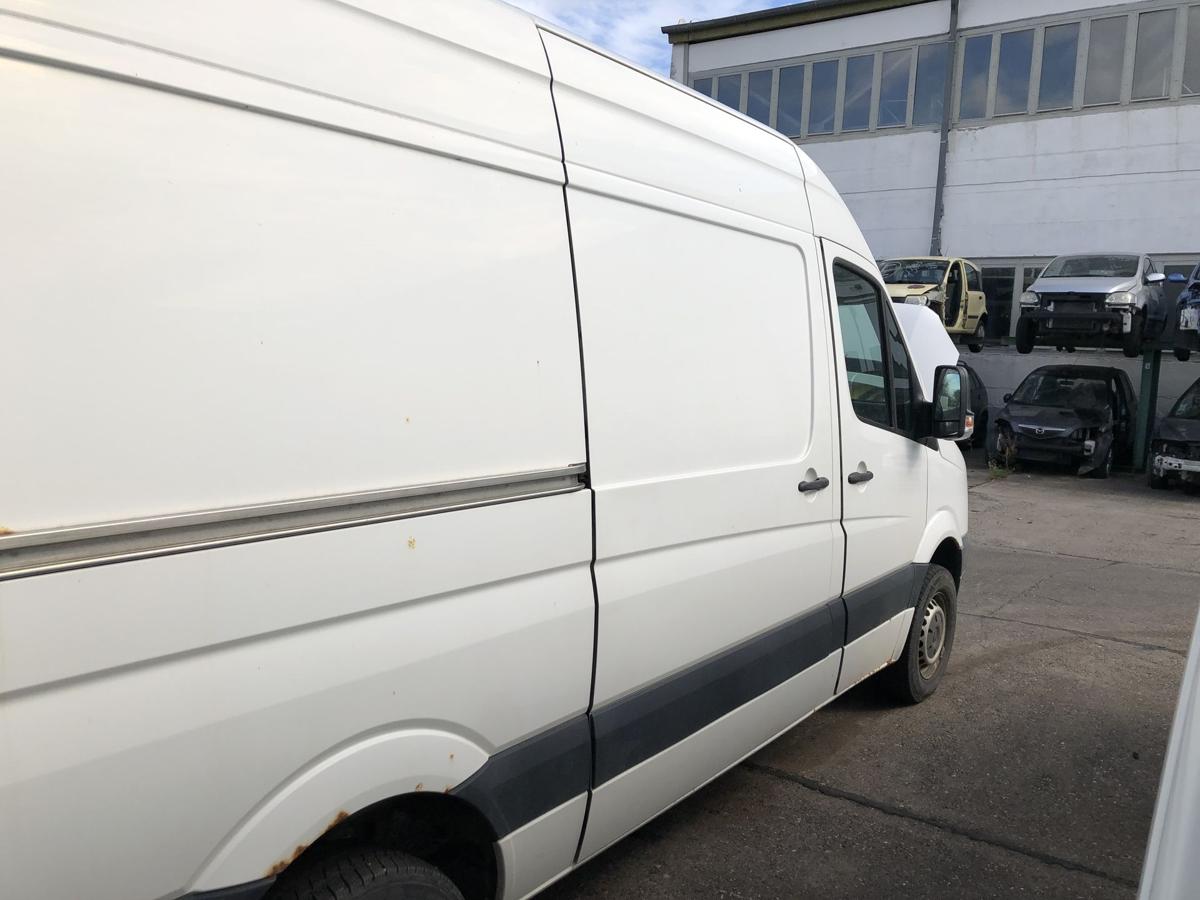 VW Crafter 35 2E Kasten Schiebetür rechts ohne Scheibe Hochdach LB9A weiss