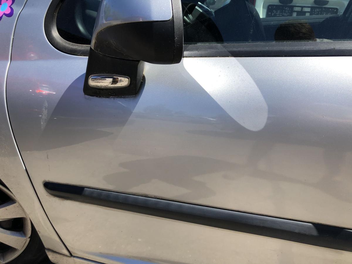 Peugeot 207 WA WC T&uuml;r vorn links Fahrert&uuml;r nur 5 t&uuml;rer Rohbau EZR Aluminiumgrau