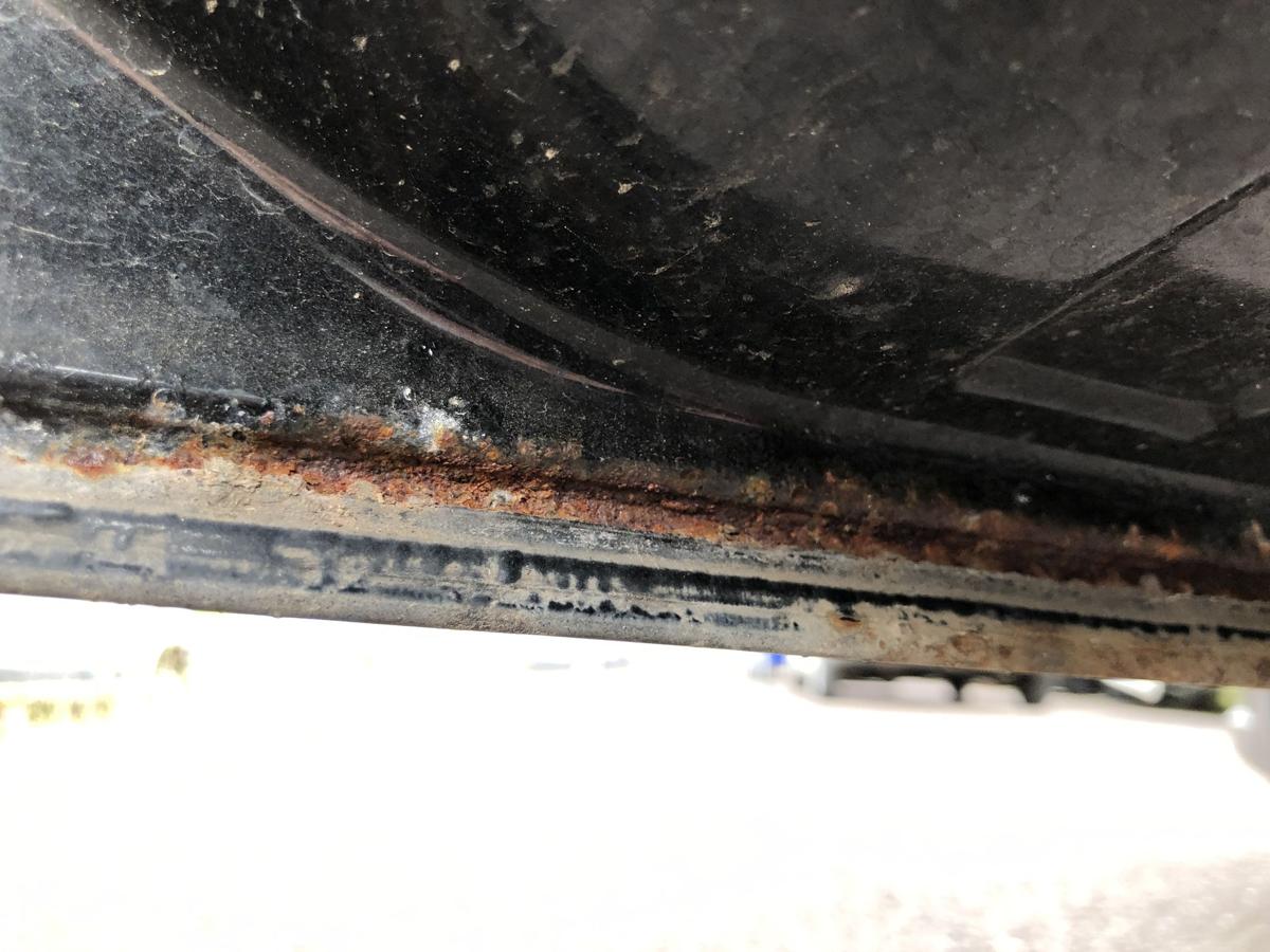 Peugeot 307 SW 3E 3H T&uuml;r vorn links Fahrert&uuml;r im Rohbau Rost Falz EXL schwarz