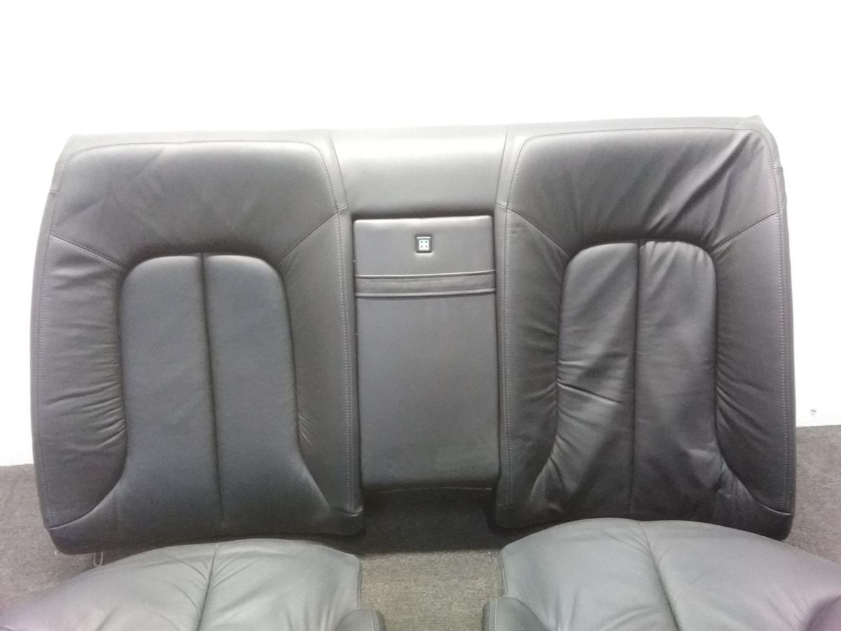 Mercedes Benz C215 original Rücksitz Sitze hinten Leder BJ2000