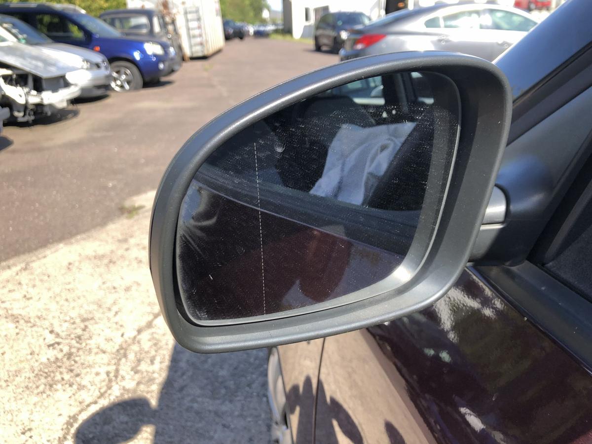 Skoda Fabia 5J Außenspiegel links Seitenspiegel mit manueller Verstellung