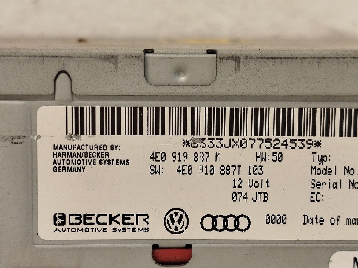 Audi A5 8T Coupe Navigationsrechner Navirechner DVD MMI Steuerger&auml;t BE6333