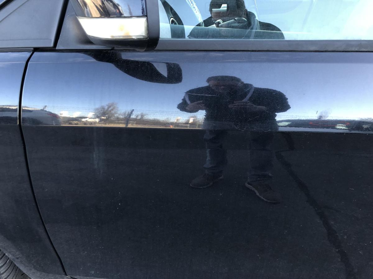 Ford Focus DA3 ab07 T&uuml;r vorn links 5 t&uuml;rer Fahrert&uuml;r Pantherschwarz Rohbau