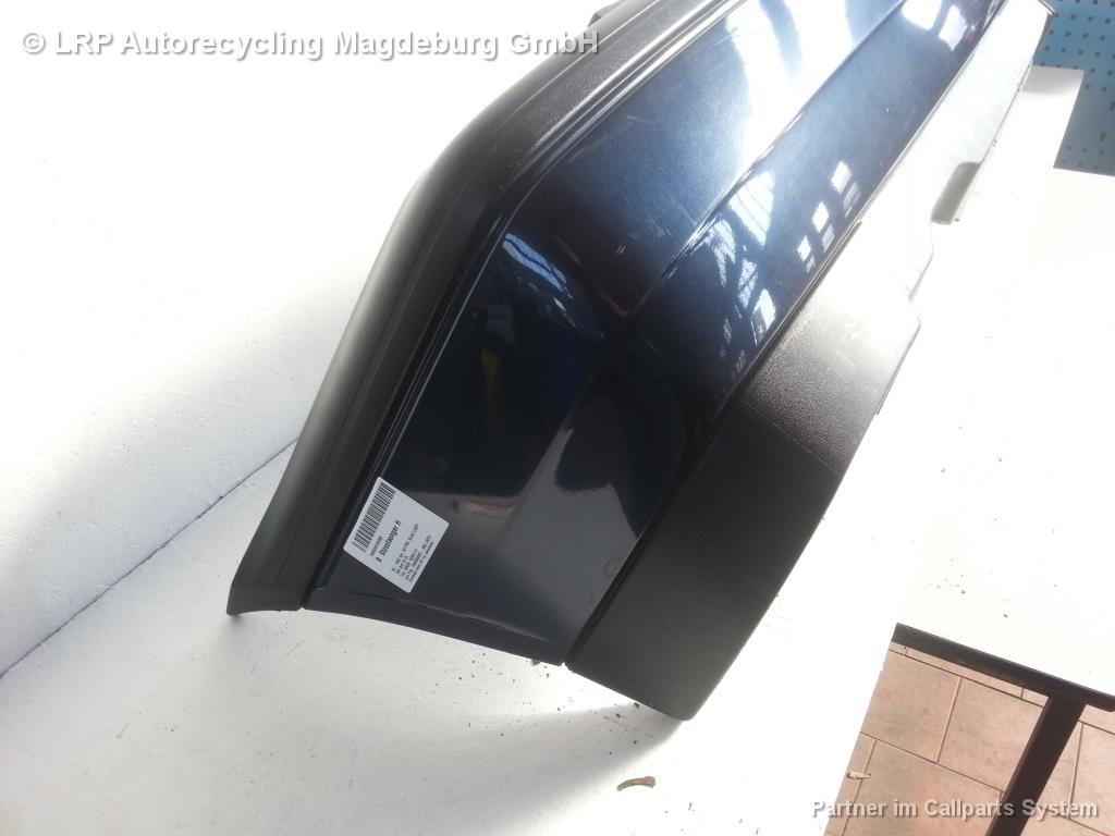 VW Golf 3 1H original Stoßfänger Stoßstange hinten blau LN5Y