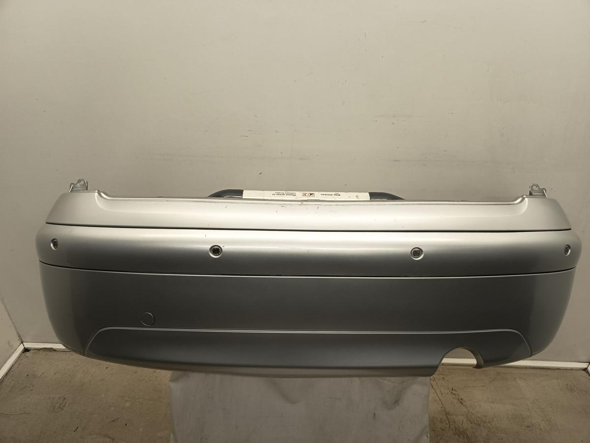 Citroen C3 bis 2005 orig Stoßfänger hinten mit PDC EZR Aluminium Grau Metallic