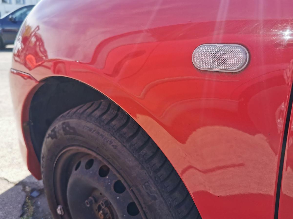 Renault Clio 2 Campus Kotflügel Fender Seitenwand vorn links OV727 Red Brisk