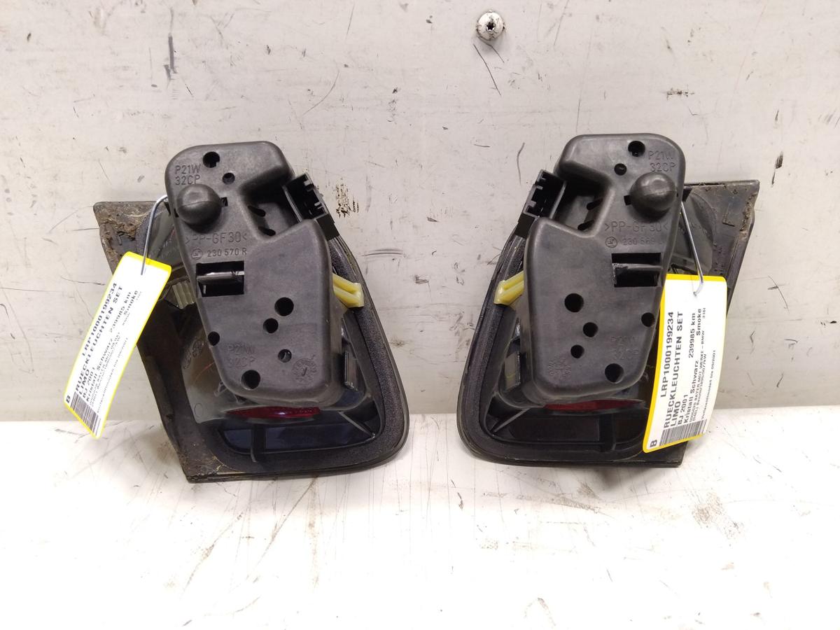 BMW E46 Limo Set Klarglas R&uuml;ckleuchten Kristall Schwarz Smoke Vorfacelift BJ2001