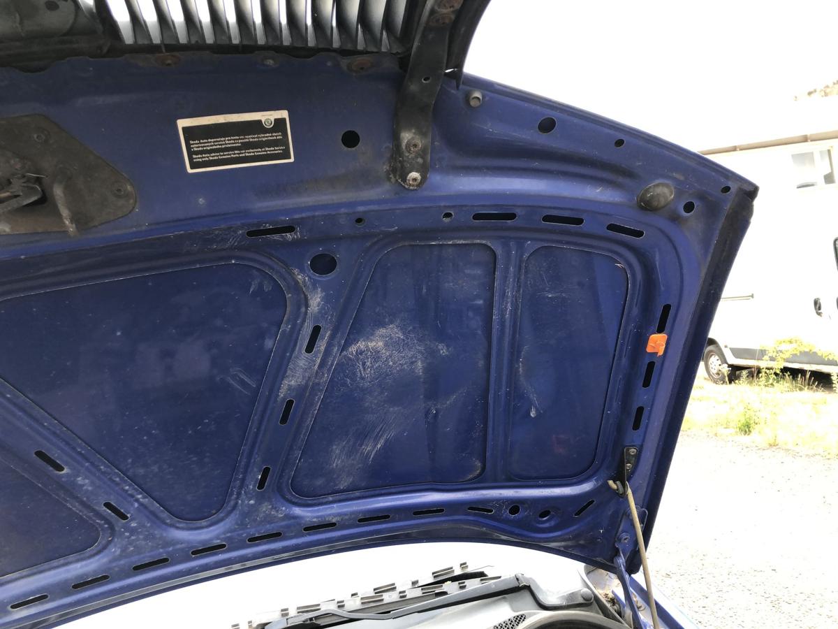 Skoda Fabia 6Y Motorhaube Haube Klappe Deckel vorn Grill LF5K Dynamic Blau