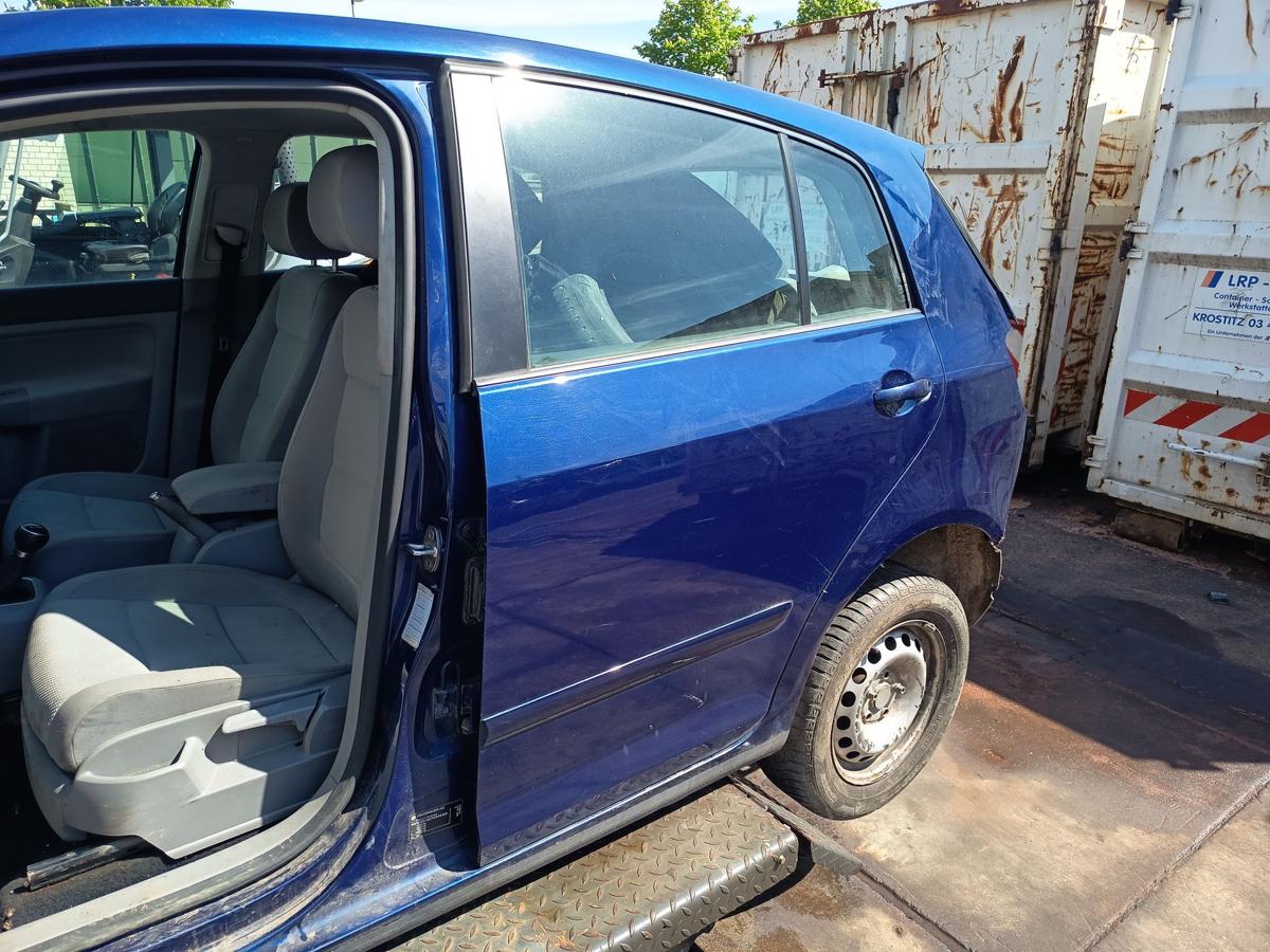 VW Golf Plus 5M original T&uuml;r hinten links Fond D5Q Shadow Blue Bj 2006