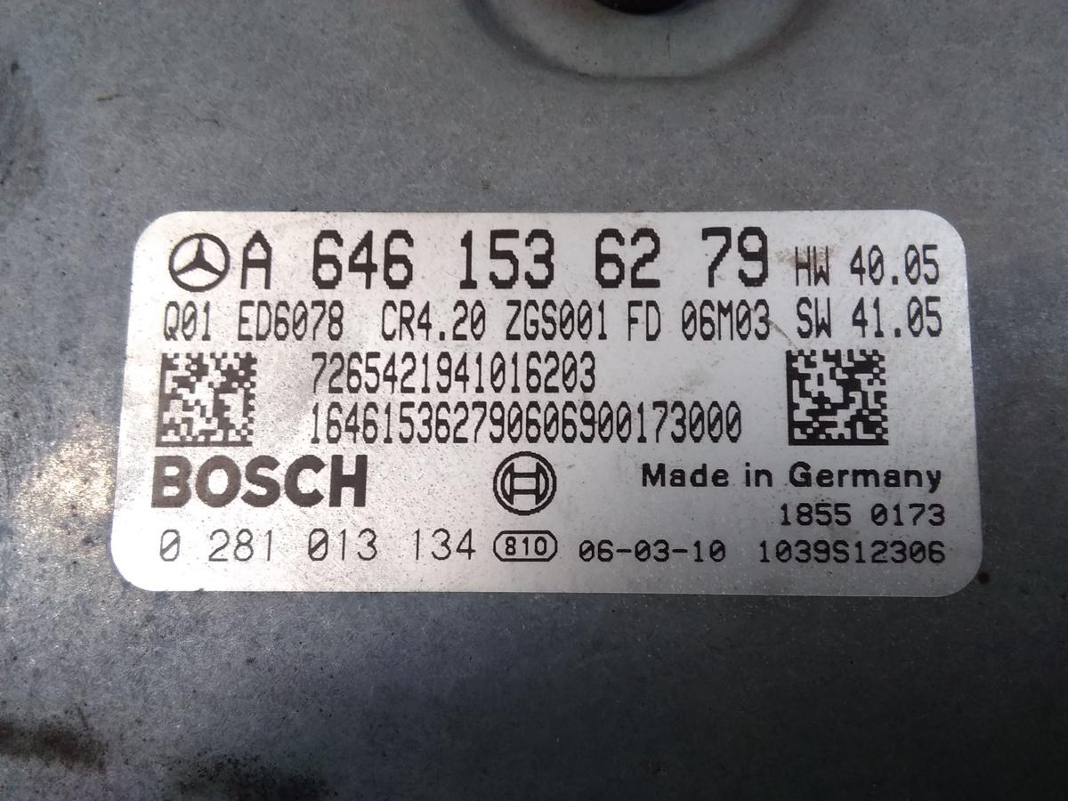 Mercedes Sprinter 2 315CDI Typ 906 Motorsteuerger&auml;t 2.2TD 110kw 646986 Bj.2006