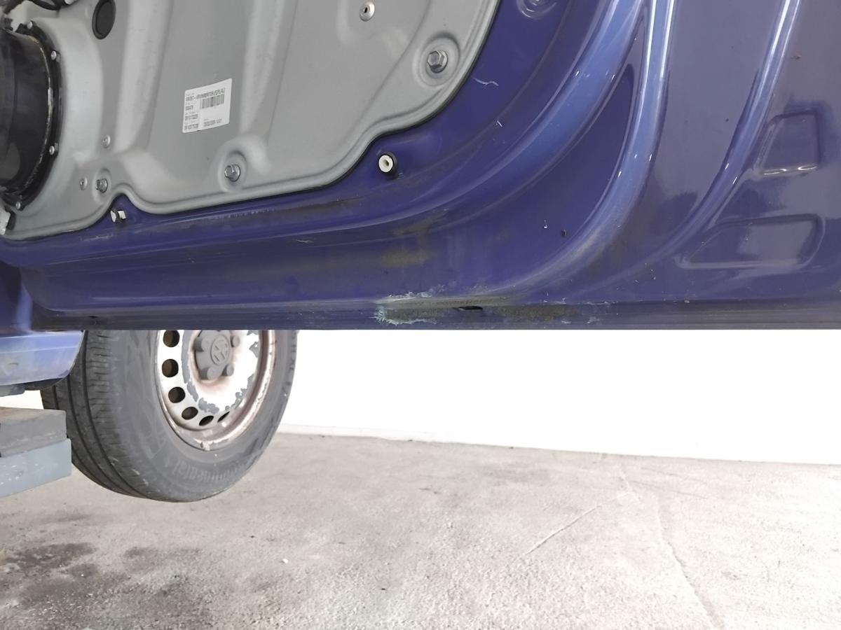 VW Caddy 2K T&uuml;r vorn rechts Beifahrert&uuml;r LA5C Surfblau BJ2009