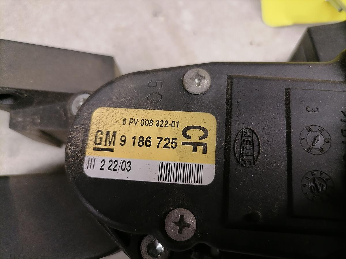 Opel Signum 03-05 Gaspedal elektrisch Gaswertgeber 9186725