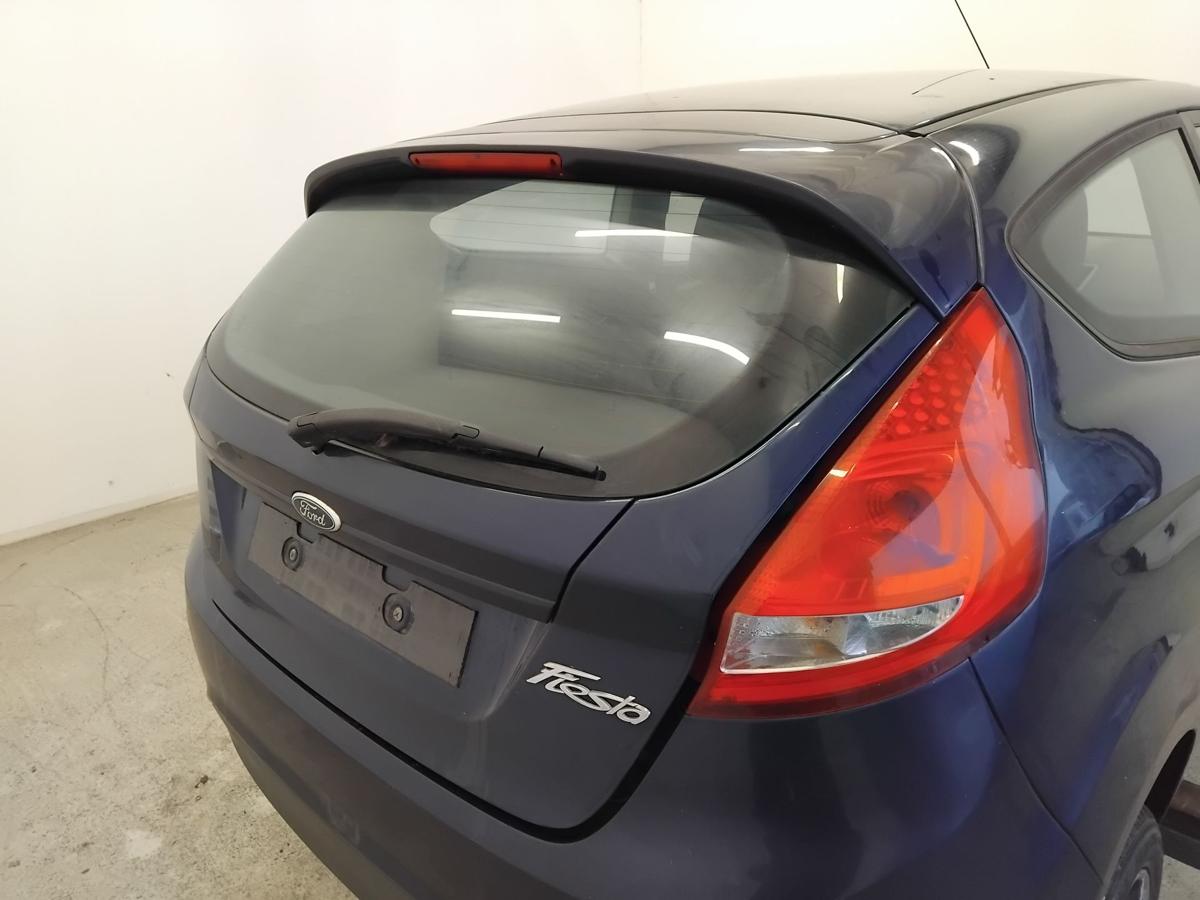 Ford Fiesta JA8 original Heckklappe Atlantikblaumetallic mit Scheibe BJ2011